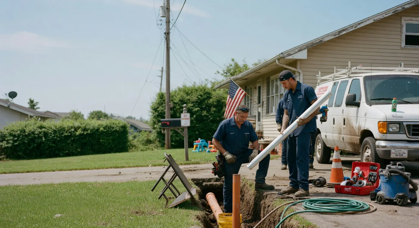 Sewer Line Inspection in Port Republic, VA